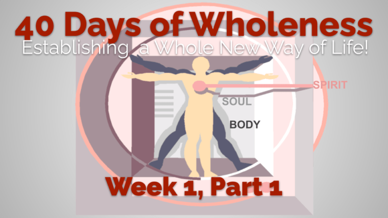 34-40 days wholeness-week1